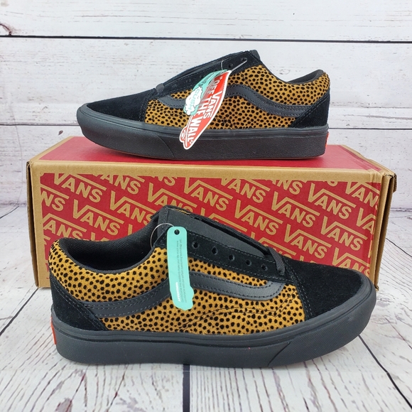 cheetah print vans old skool